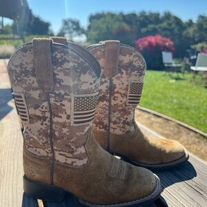 Ariat Brown Leather Boots